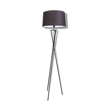 Tripod floor standing lamp & shade